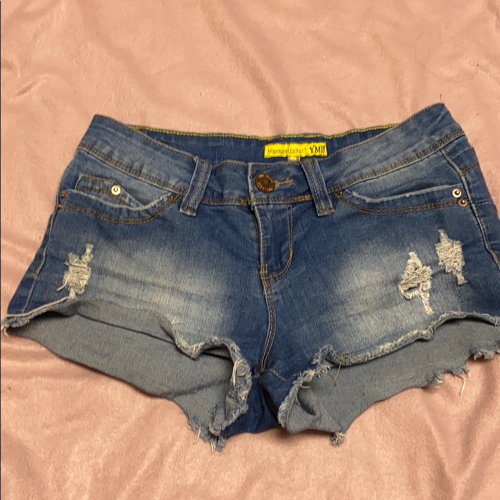 Jean shorts